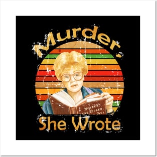 murder she wrote Vintage Posters and Art